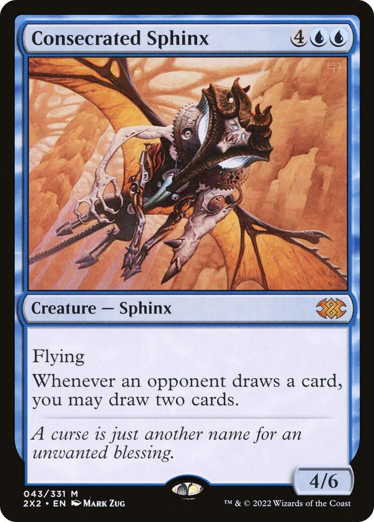 Consecrated Sphinx (43) [2X2] - MTG Single