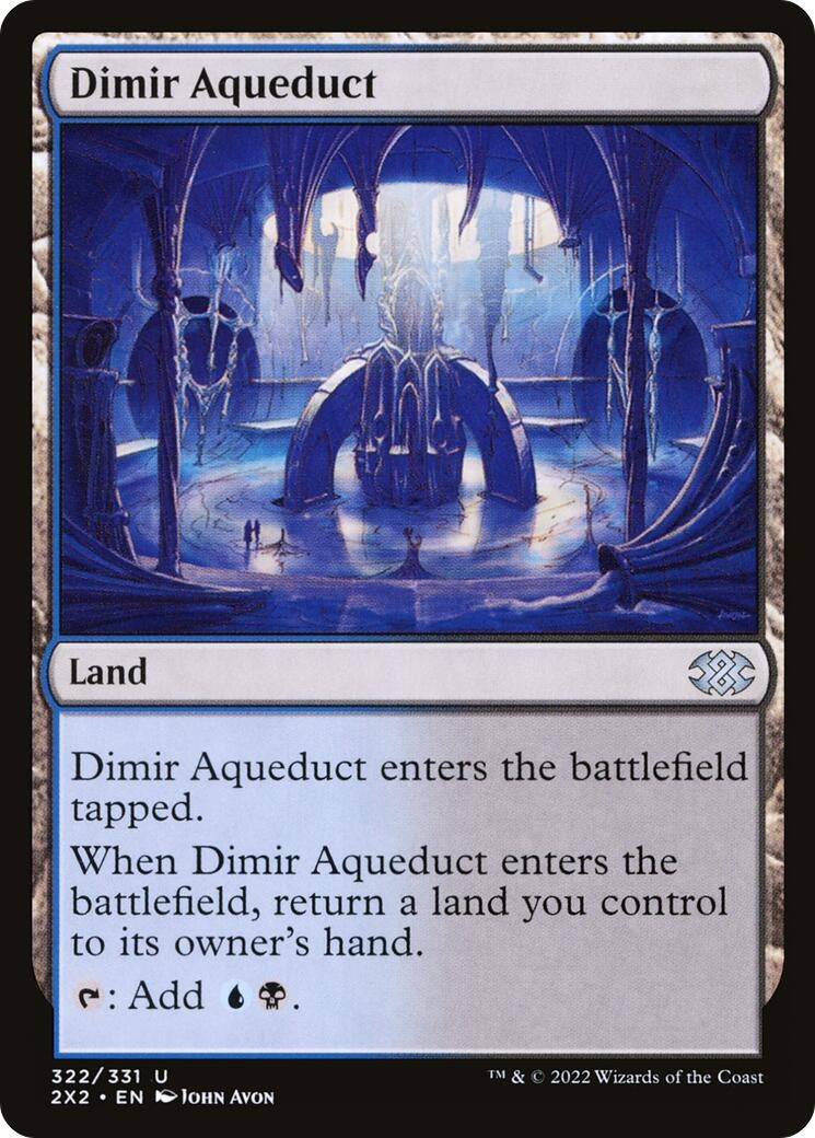 Dimir Aqueduct (322) [2X2] - MTG Single