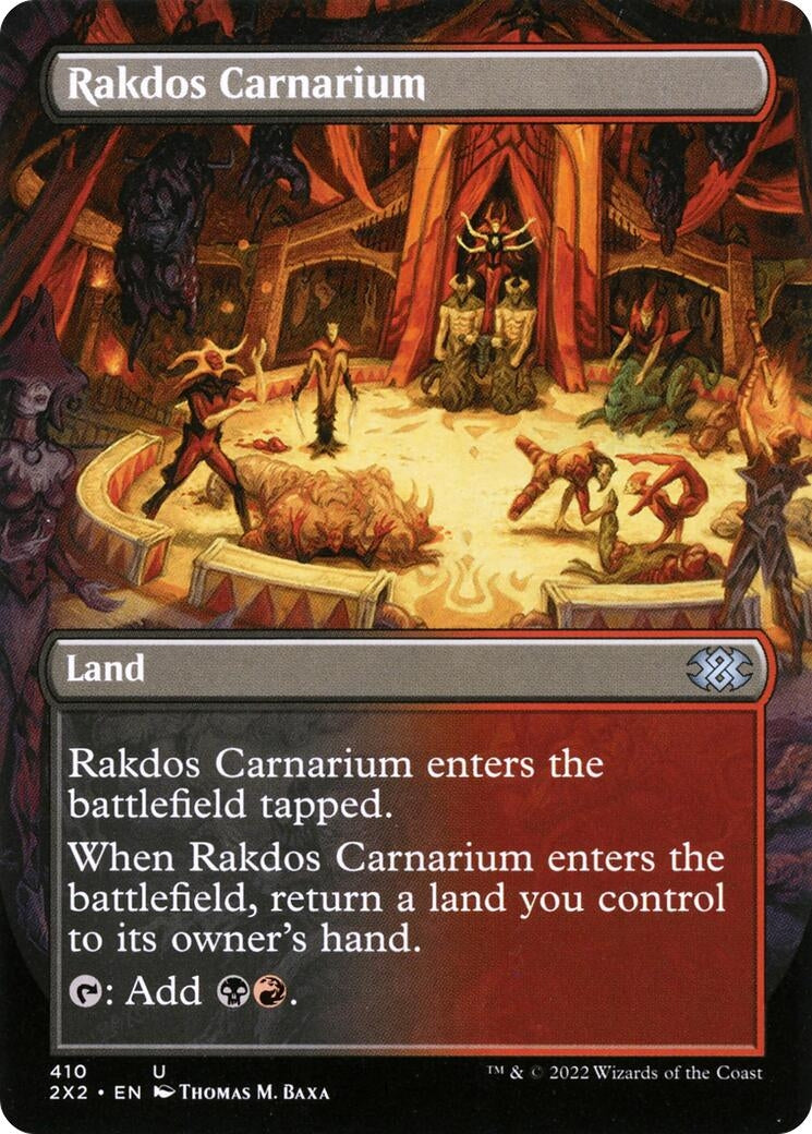 Rakdos Carnarium (Borderless) (410) [2X2] - MTG Single