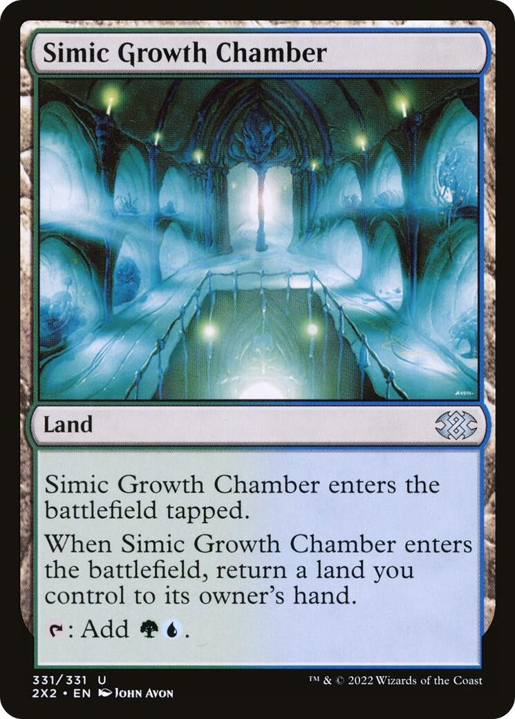 Simic Growth Chamber (331) [2X2] - MTG Single