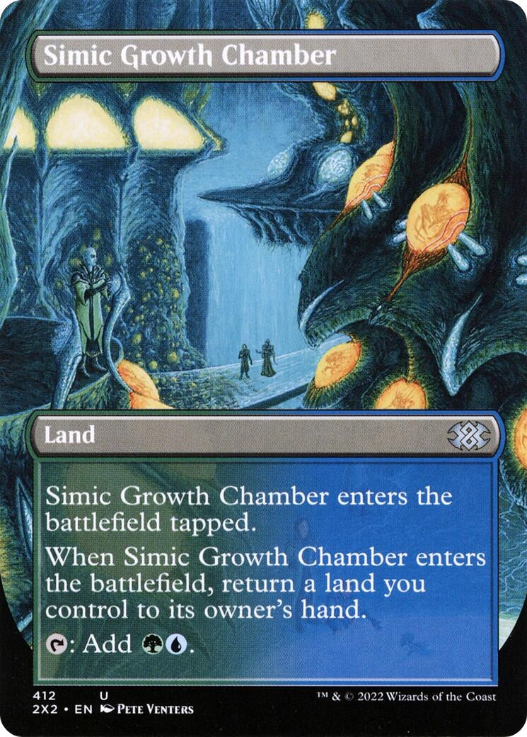 Simic Growth Chamber (Borderless) (412) [2X2] - MTG Single