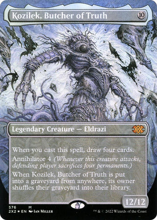 Kozilek Butcher of Truth (Textured Foil) (576) [2X2] - MTG Single