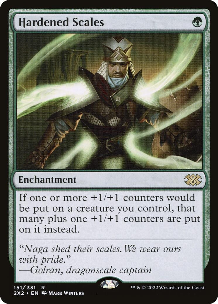 Hardened Scales (151) [2X2] - MTG Single