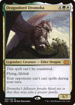 Dragonlord Dromoka (202) [2X2] - MTG Single