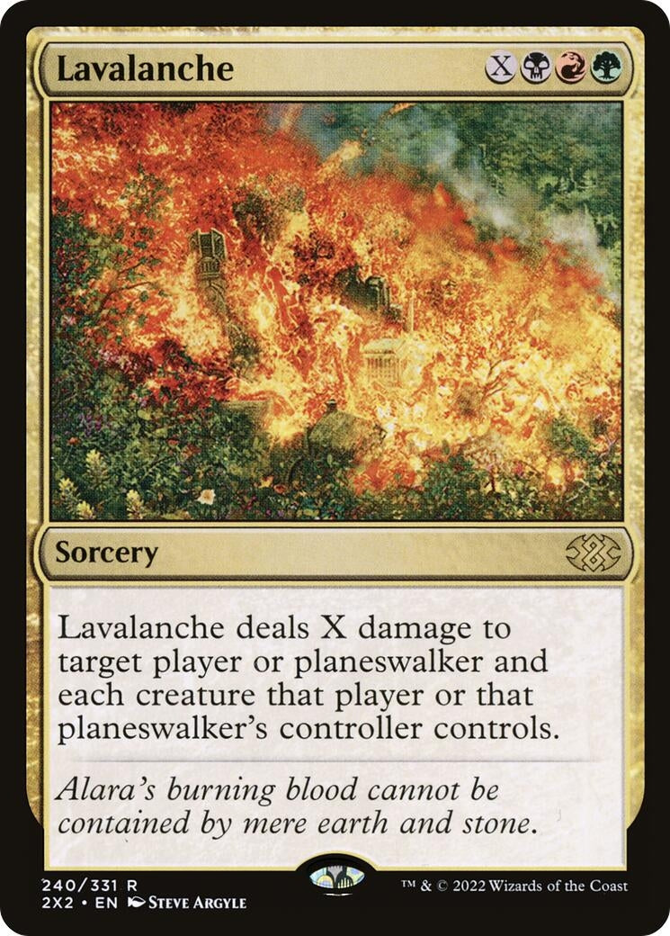 Lavalanche (240) [2X2] - MTG Single