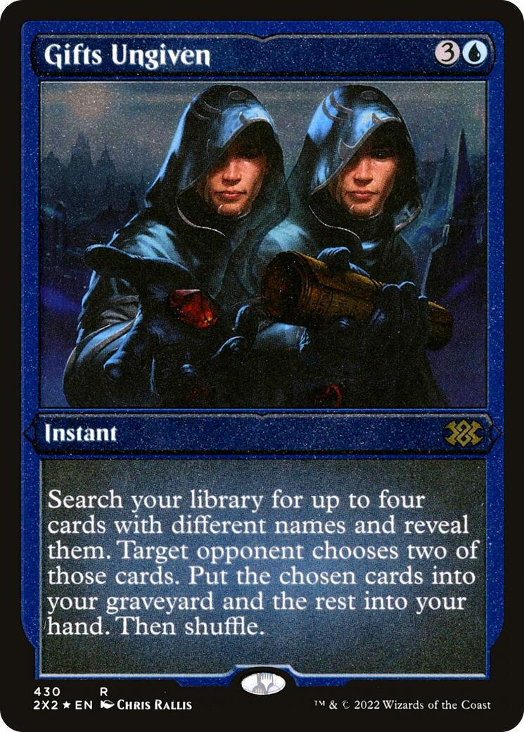 Gifts Ungiven (Foil Etched) (430) [2X2] - MTG Single