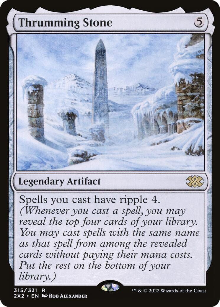 Thrumming Stone (315) [2X2] - MTG Single