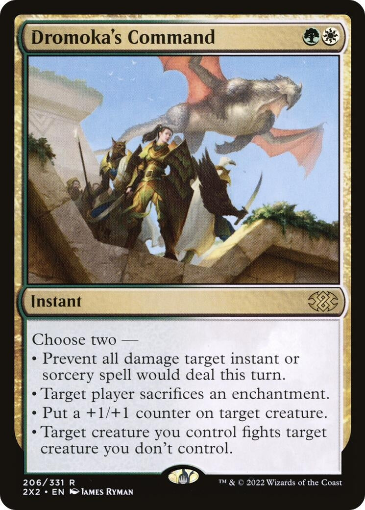 Dromoka’s Command (206) [2X2] - MTG Single