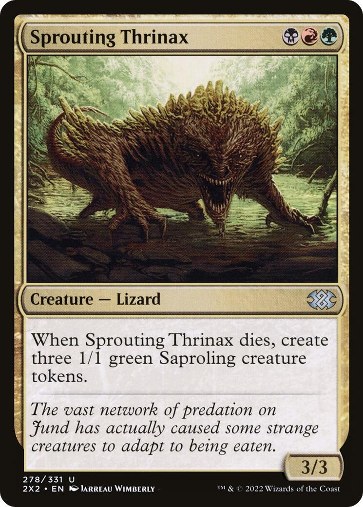 Sprouting Thrinax (278) [2X2] - MTG Single