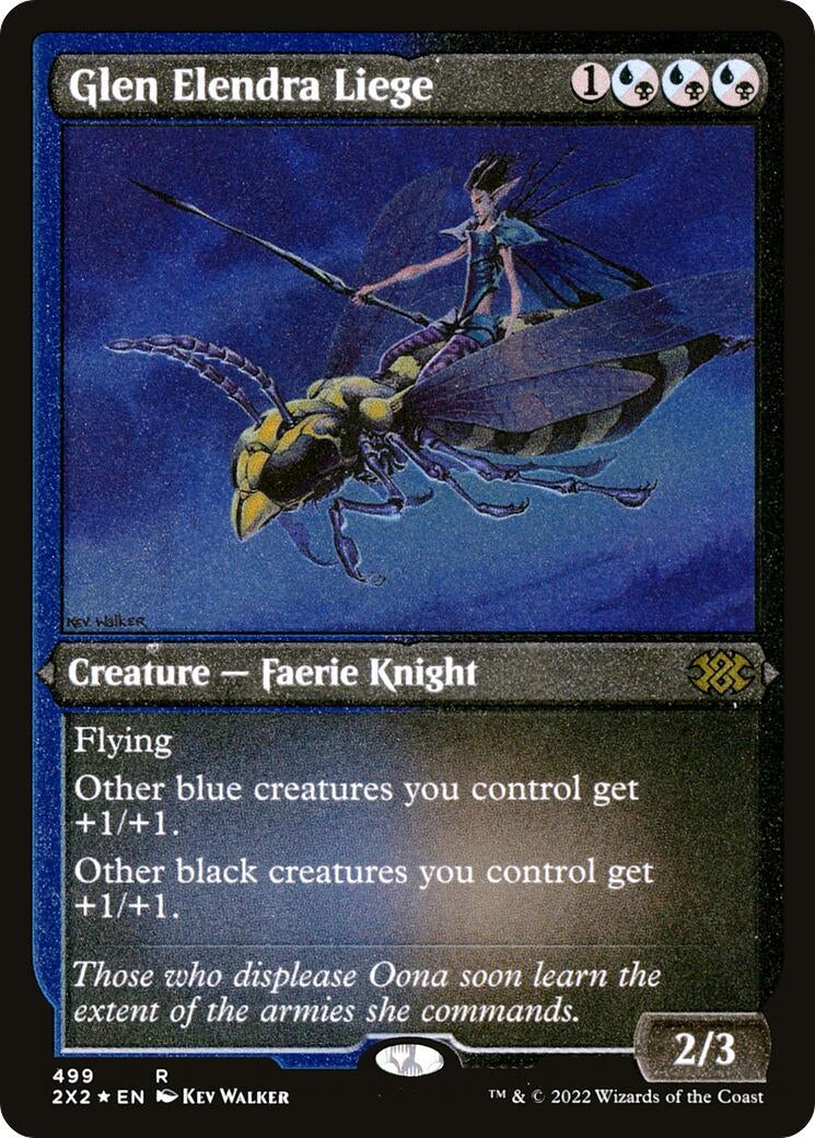 Glen Elendra Liege (Foil Etched) (499) [2X2] - MTG Single