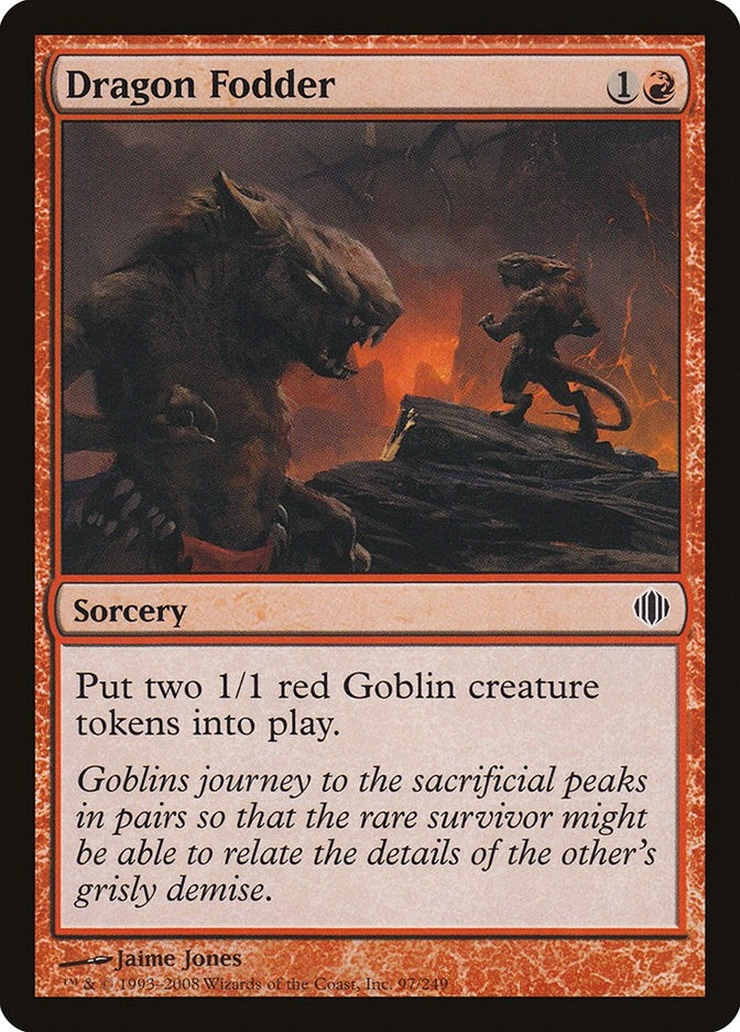 Dragon Fodder (97) [ALA] - MTG Single