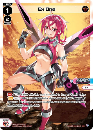 Ex One (7002) [WXDi-D07] - WIXOSS Single