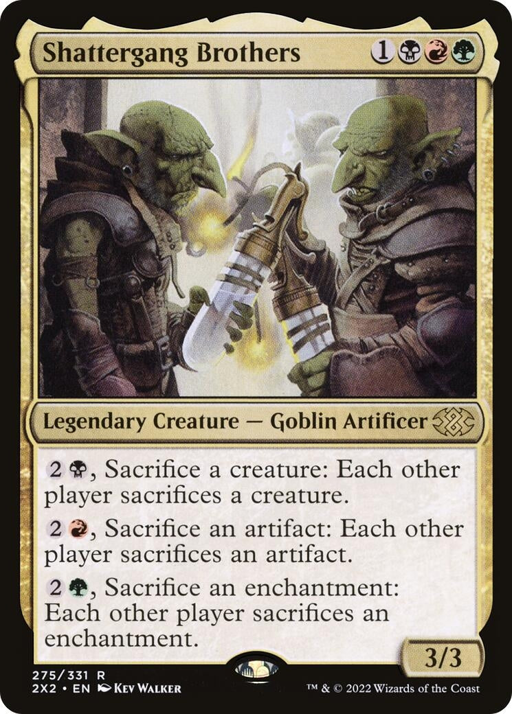 Shattergang Brothers (275) [2X2] - MTG Single