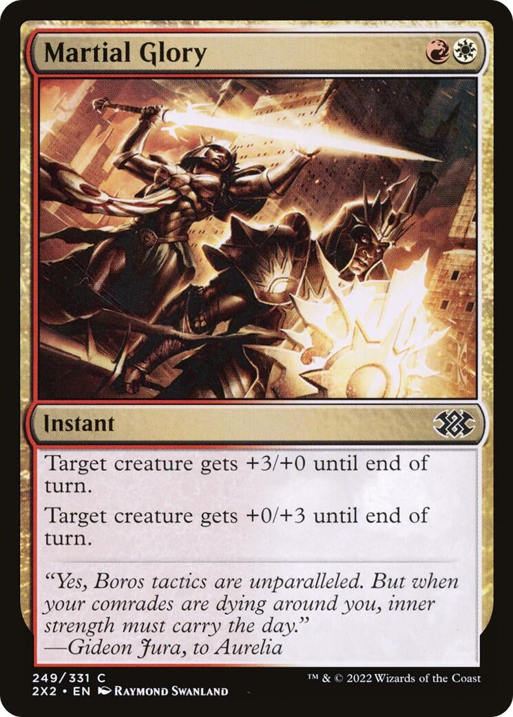 Martial Glory (249) [2X2] - MTG Single