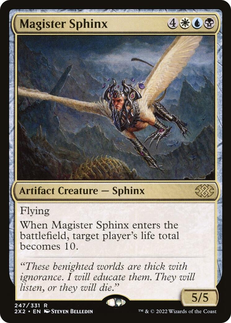 Magister Sphinx (247) [2X2] - MTG Single