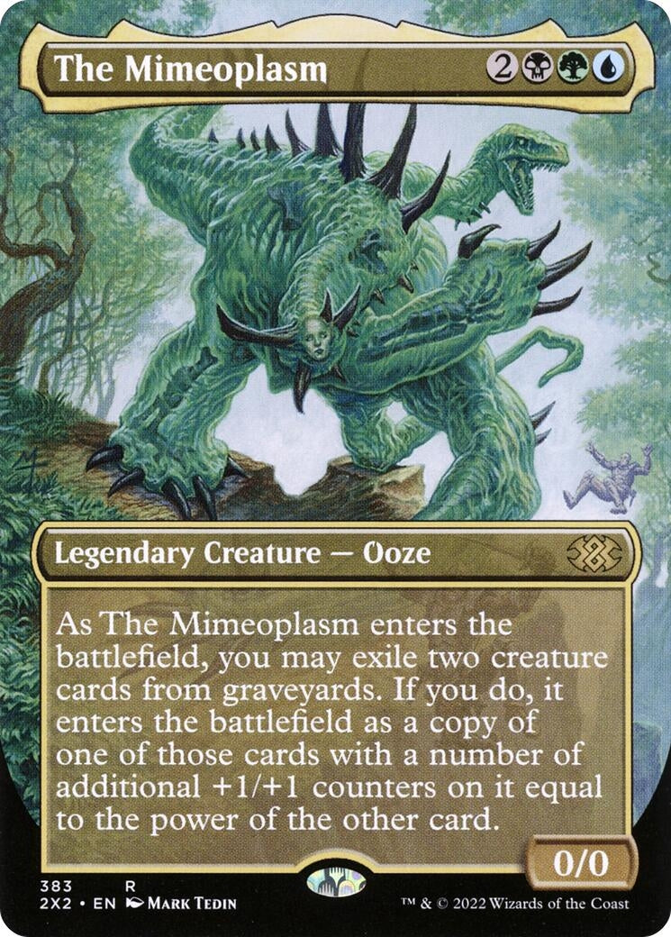 The Mimeoplasm (Borderless) (383) [2X2] - MTG Single