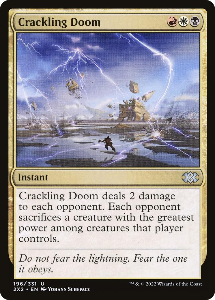 Crackling Doom (196) [2X2] - MTG Single