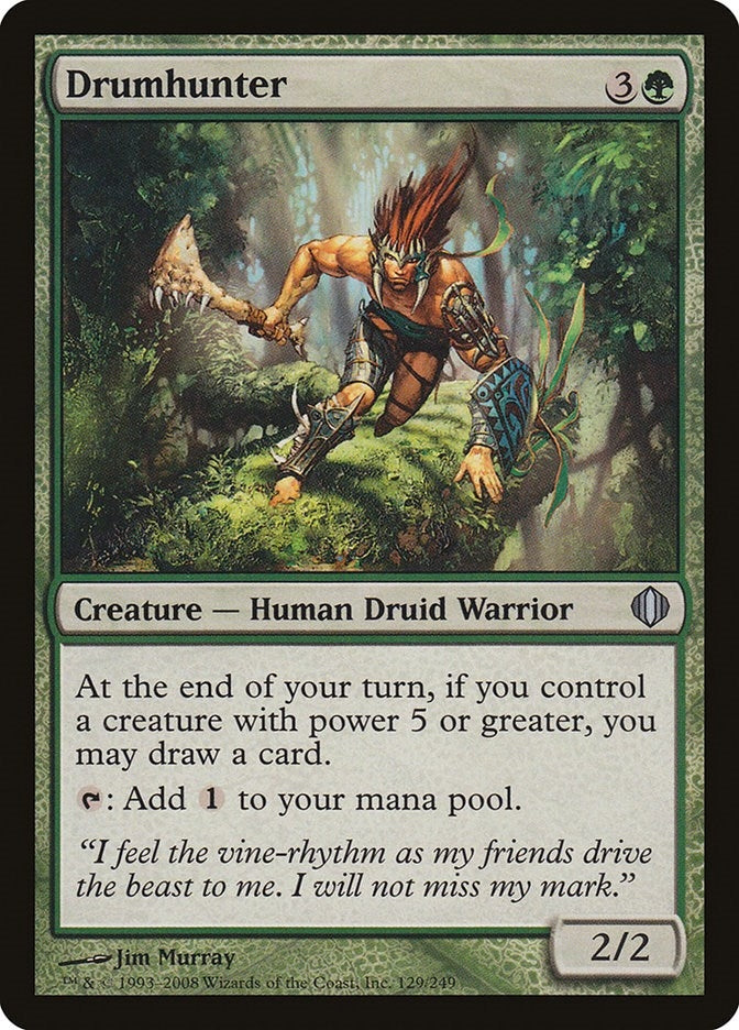 Drumhunter (129) [ALA] - MTG Single