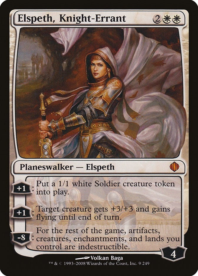 Elspeth Knight-Errant (9) [ALA] - MTG Single