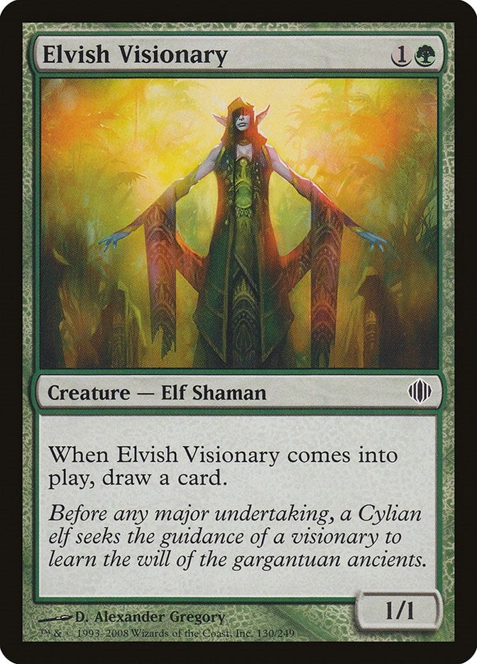Elvish Visionary (130) [ALA] - MTG Single