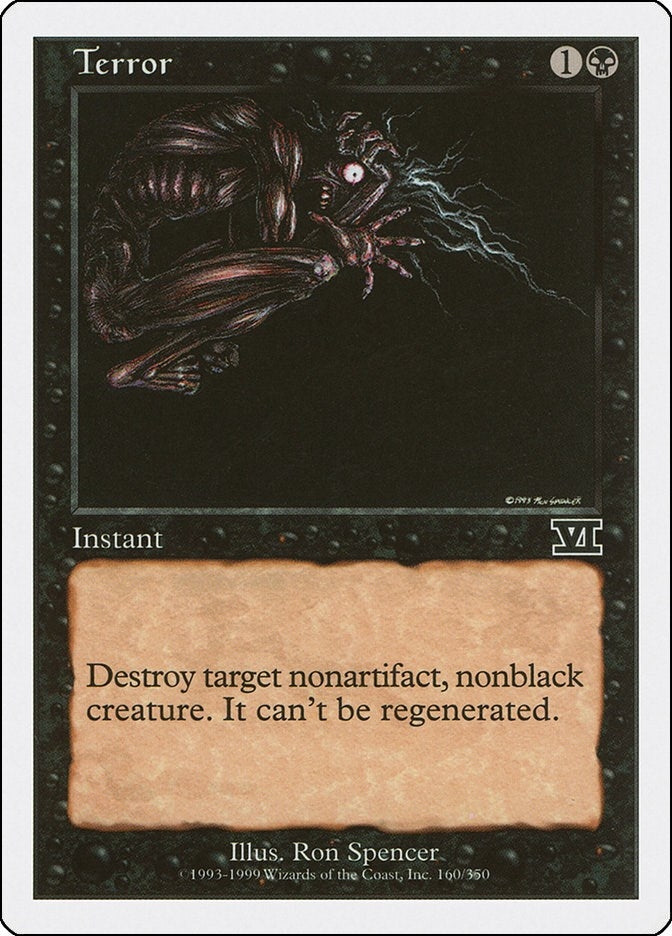 Terror (160) [6ED] - MTG Single