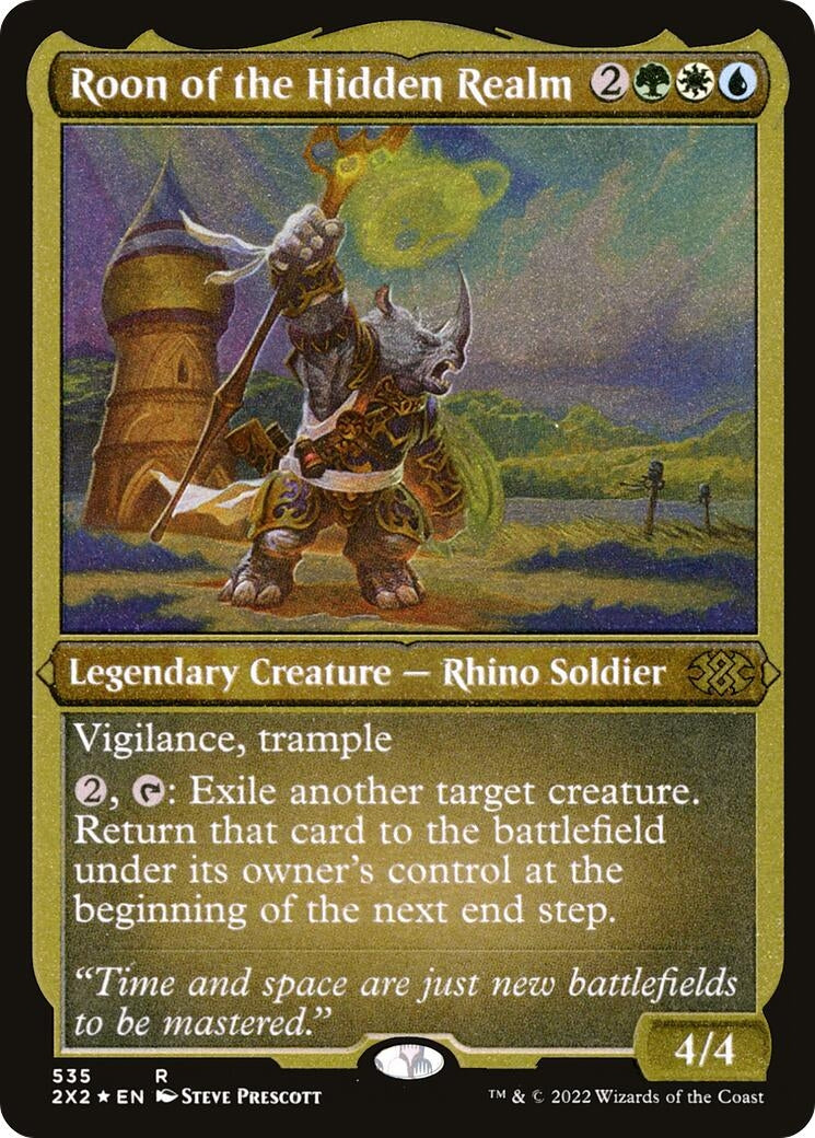 Roon of the Hidden Realm (Foil Etched) (535) [2X2] - MTG Single