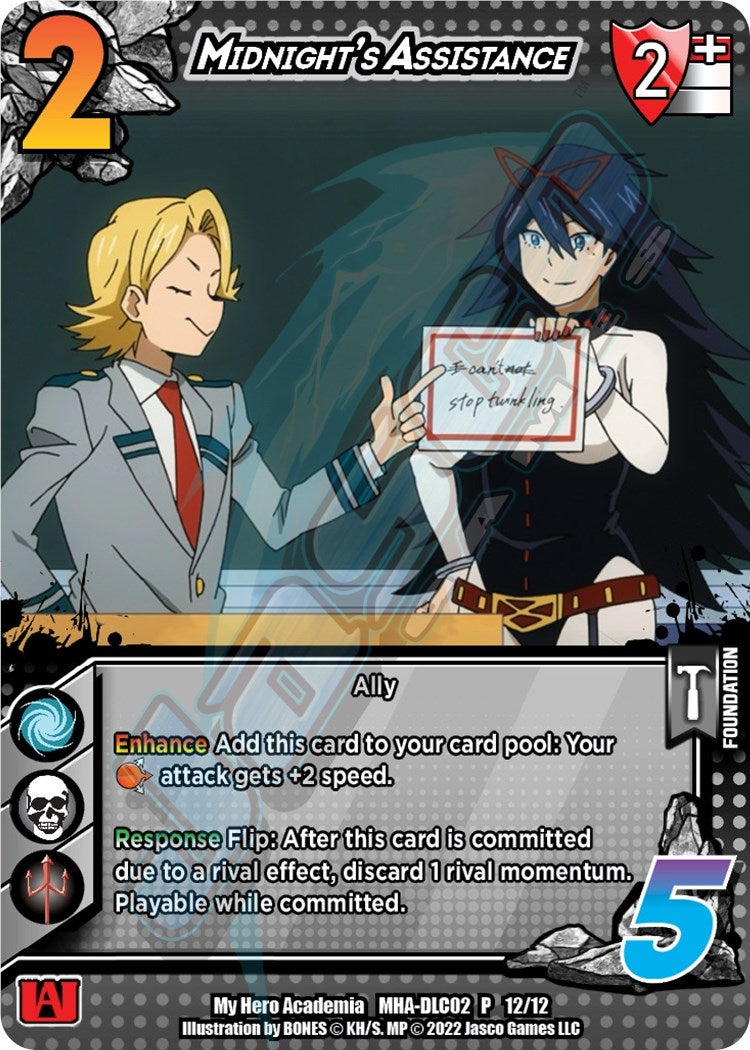 Midnight’s Assistance (12) [MHA-DLC02] - UniVersus Single
