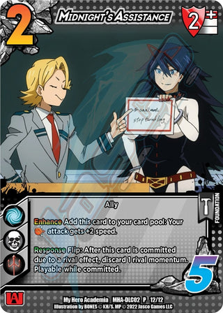 Midnight’s Assistance (12) [MHA-DLC02] - UniVersus Single