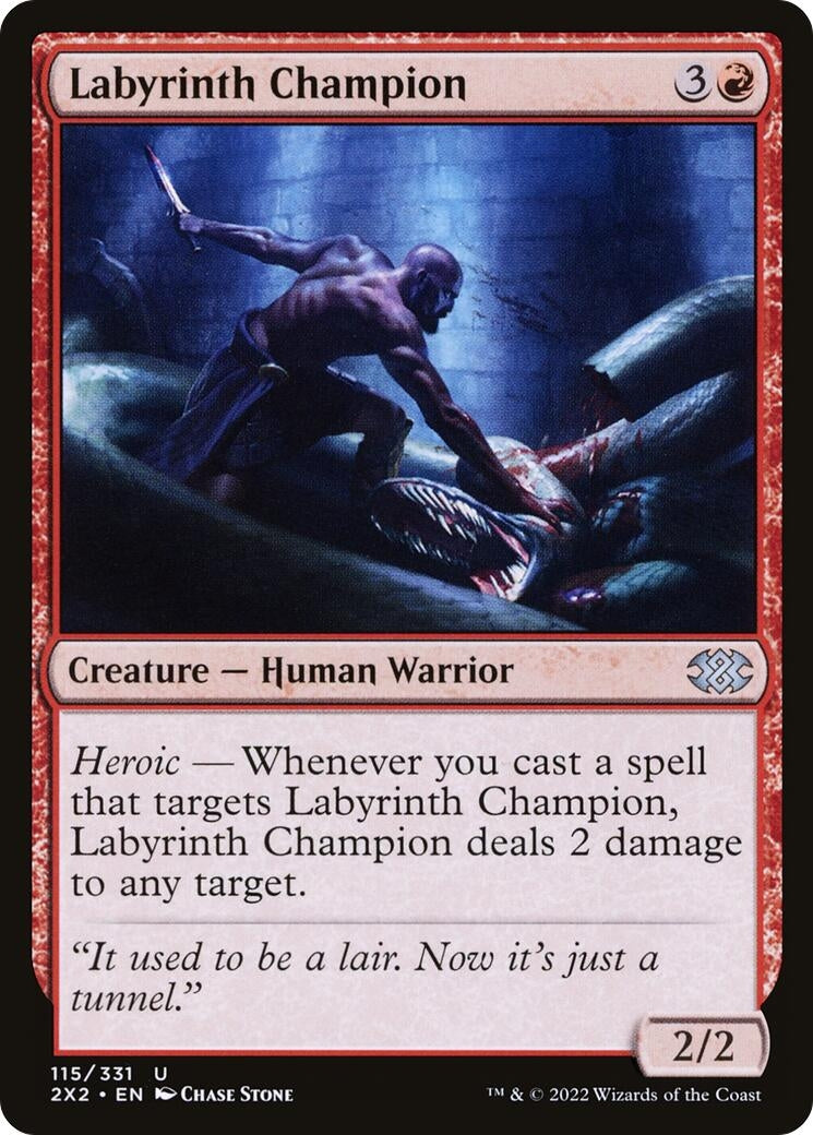 Labyrinth Champion (115) [2X2] - MTG Single