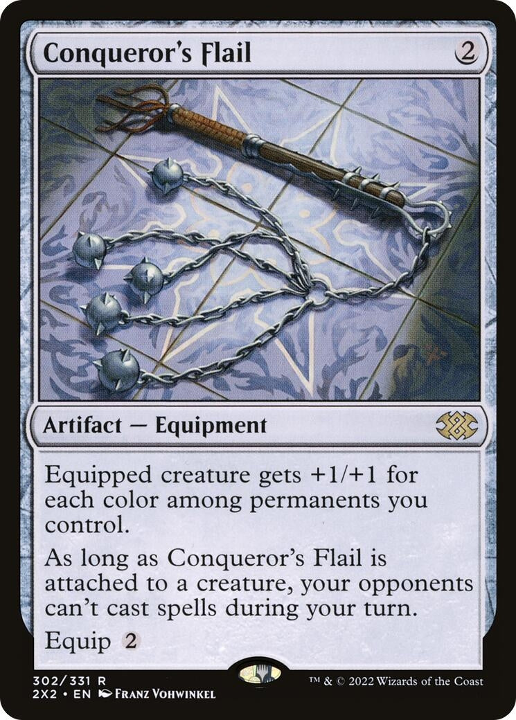 Conqueror’s Flail (302) [2X2] - MTG Single