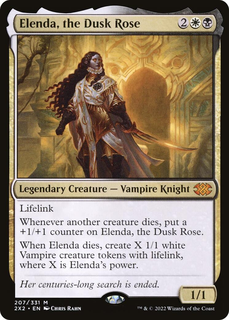 Elenda the Dusk Rose (207) [2X2] - MTG Single