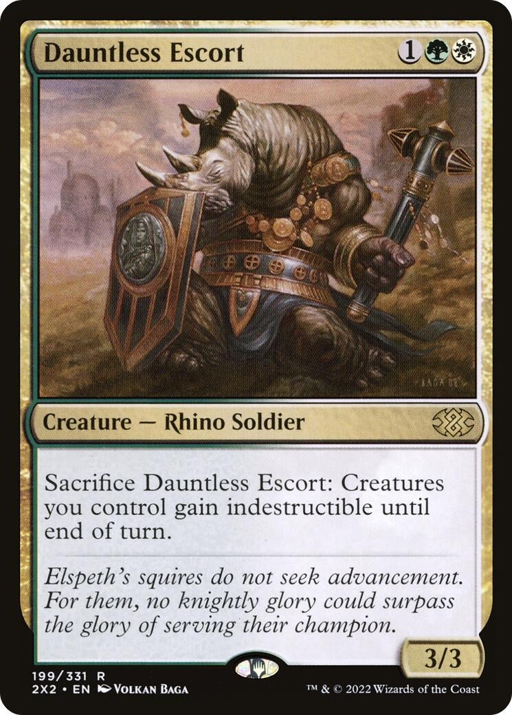 Dauntless Escort (199) [2X2] - MTG Single