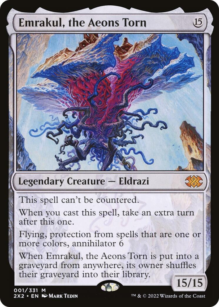 Emrakul the Aeons Torn (1) [2X2] - MTG Single