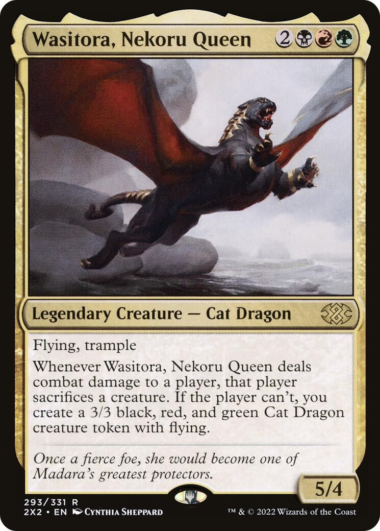 Wasitora Nekoru Queen (293) [2X2] - MTG Single