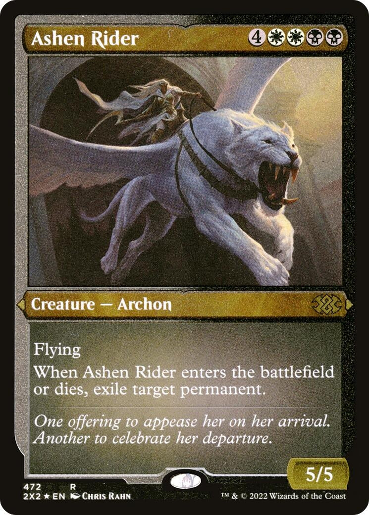 Ashen Rider (Foil Etched) (472) [2X2] - MTG Single
