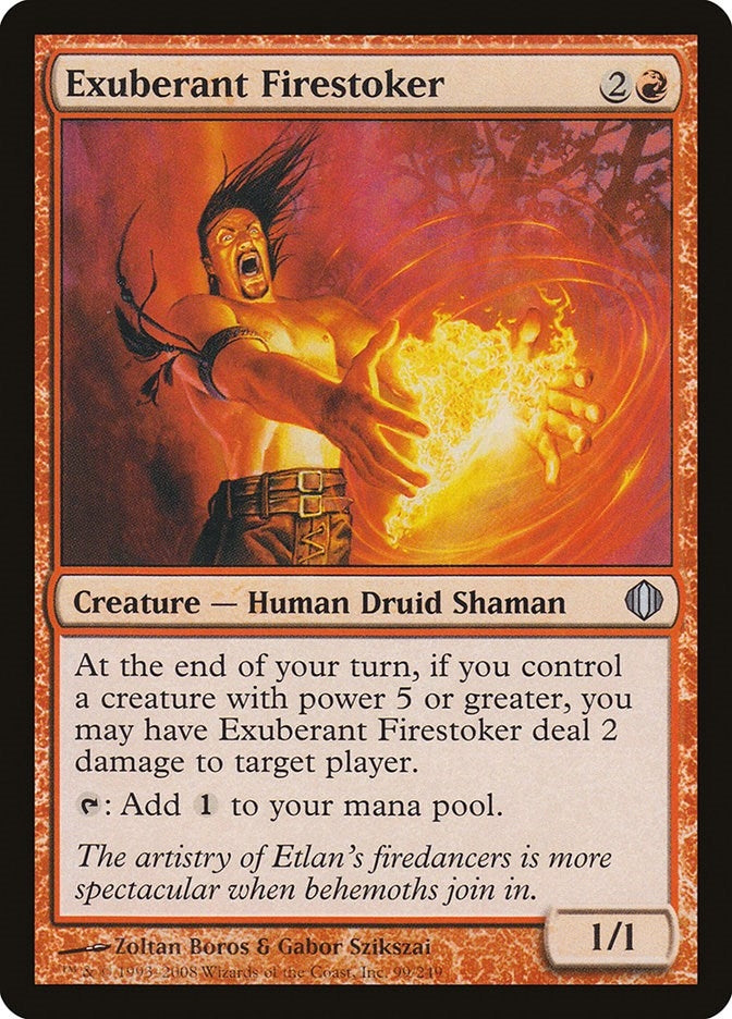 Exuberant Firestoker (99) [ALA] - MTG Single