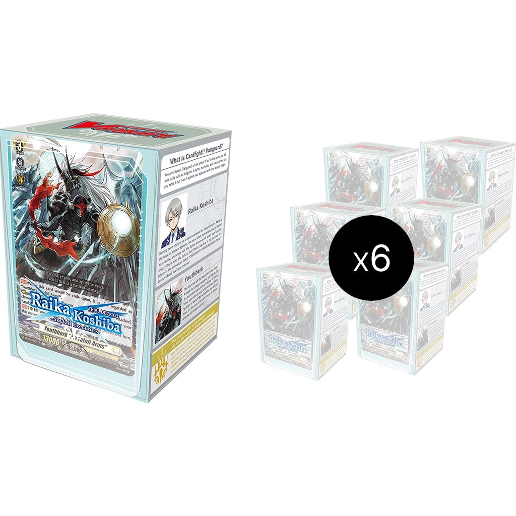 Raika Koshiba -Skyfall Executors- Trial Deck Display [D-TD03] - Cardfight Vanguard Sealed