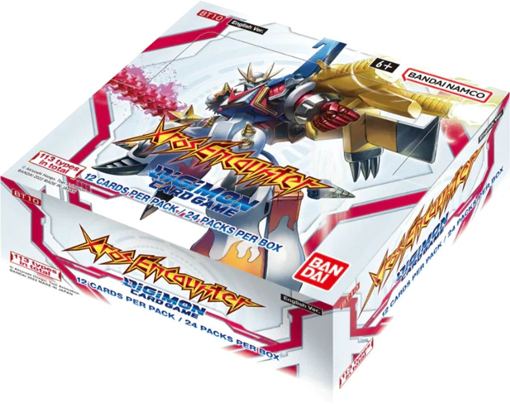 Xros Encounter Booster Box [BT10] - Digimon Card Game Sealed