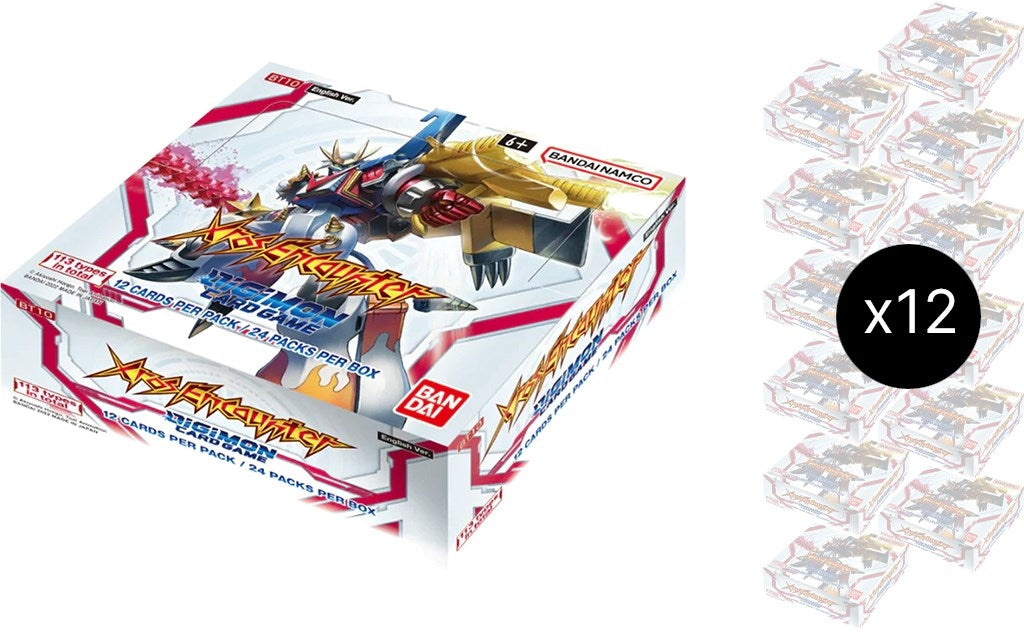 Xros Encounter Booster Box Case [BT10] - Digimon Card Game Sealed