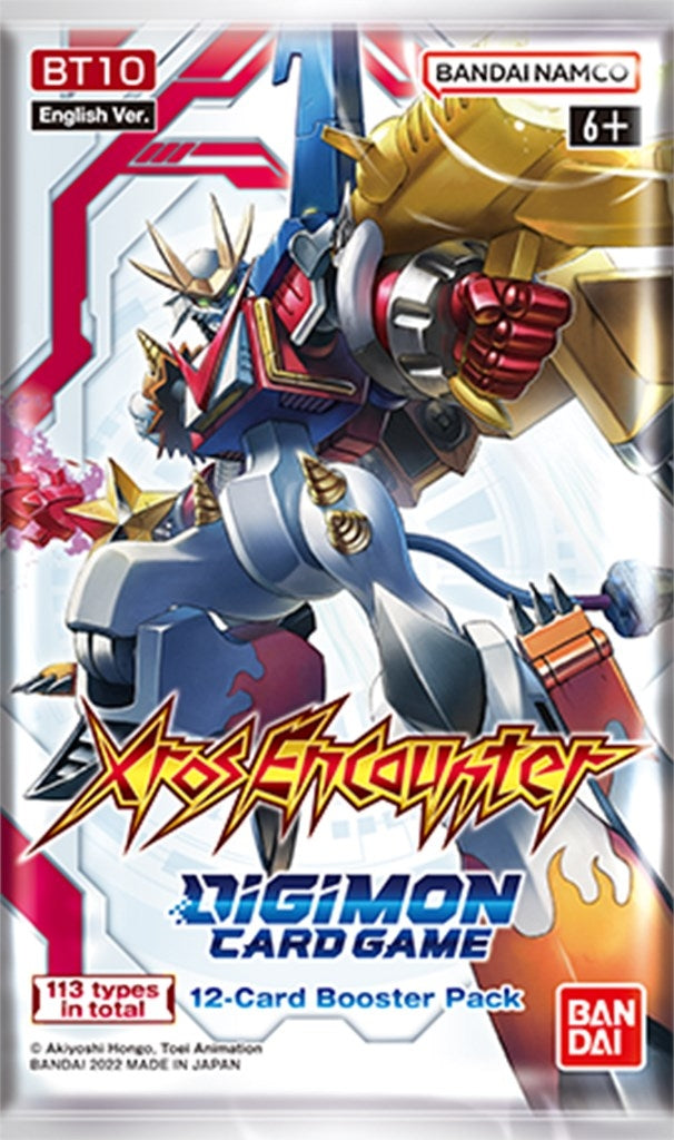 Xros Encounter Booster Pack [BT10] - Digimon Card Game Sealed