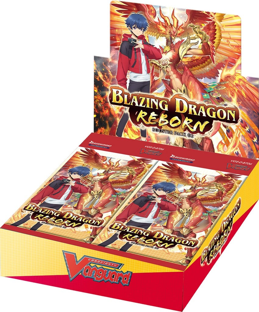 Blazing Dragon Reborn Booster Box [D-BT06] - Cardfight Vanguard Sealed