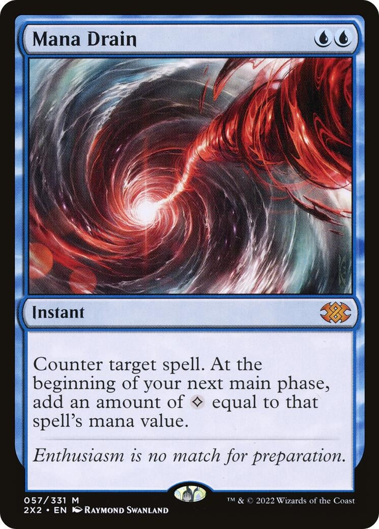 Mana Drain (57) [2X2] - MTG Single