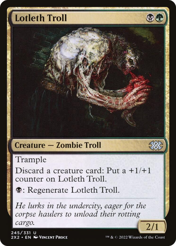 Lotleth Troll (245) [2X2] - MTG Single
