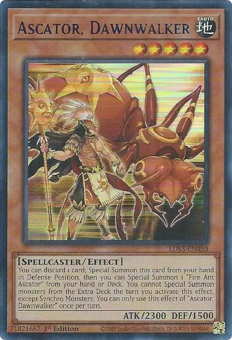 Ascator Dawnwalker (Blue) (3050) (LDS3) - YuGiOh Single