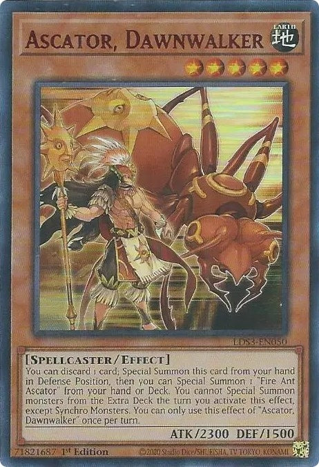 Ascator Dawnwalker (Red) (3050) (LDS3) - YuGiOh Single