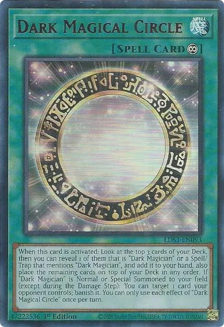 Dark Magical Circle (Red) (3093) (LDS3) - YuGiOh Single