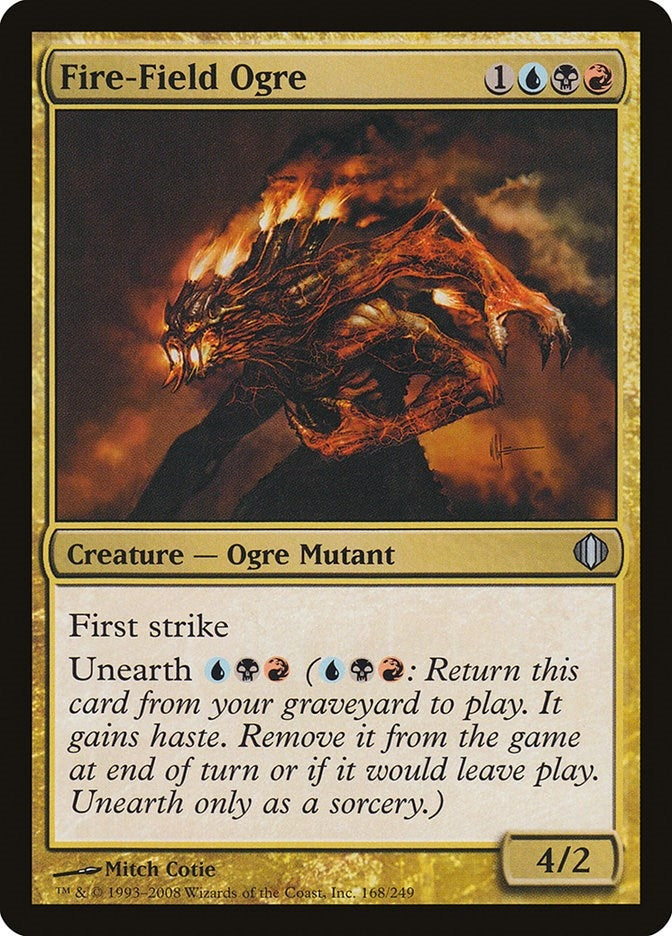 Fire-Field Ogre (168) [ALA] - MTG Single
