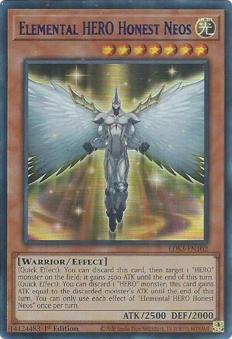 Elemental HERO Honest Neos (Blue) (3102) (LDS3) - YuGiOh Single
