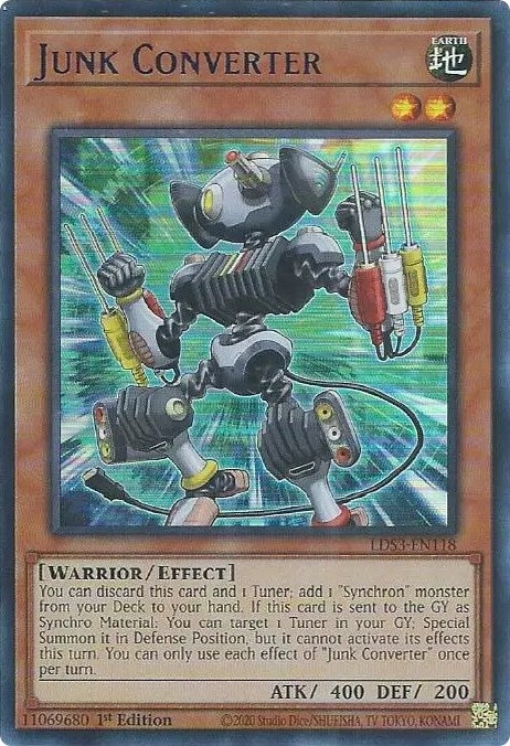 Junk Converter (Blue) (3118) (LDS3) - YuGiOh Single
