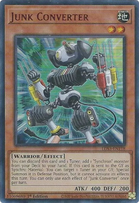 Junk Converter (Red) (3118) (LDS3) - YuGiOh Single